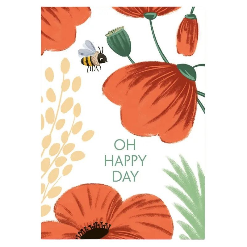 Postkarte Oh Happy Day
