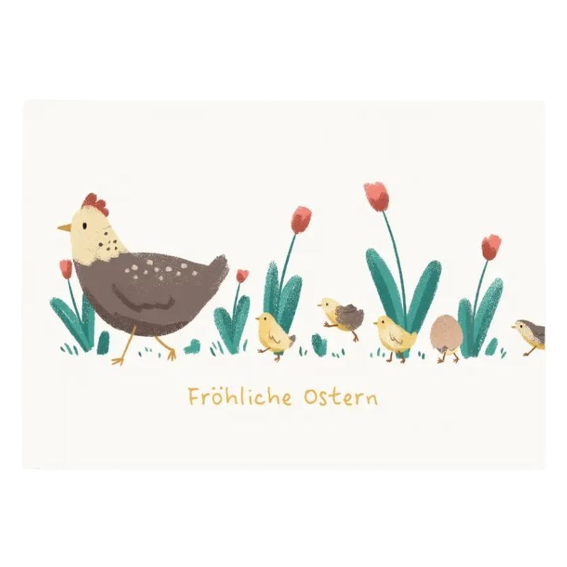 Postkarte Fröhliche Ostern