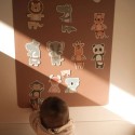 Magnetspiel Puzzle Tiere