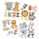 Magnetspiel Puzzle Tiere