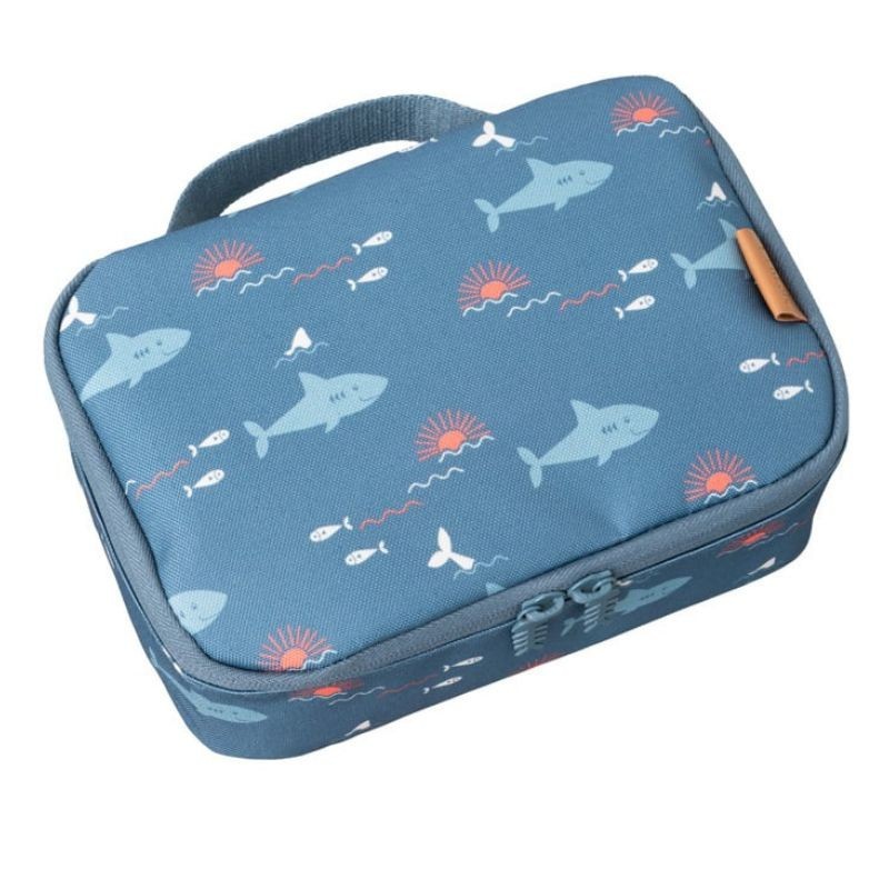 Kühltasche Haie blau