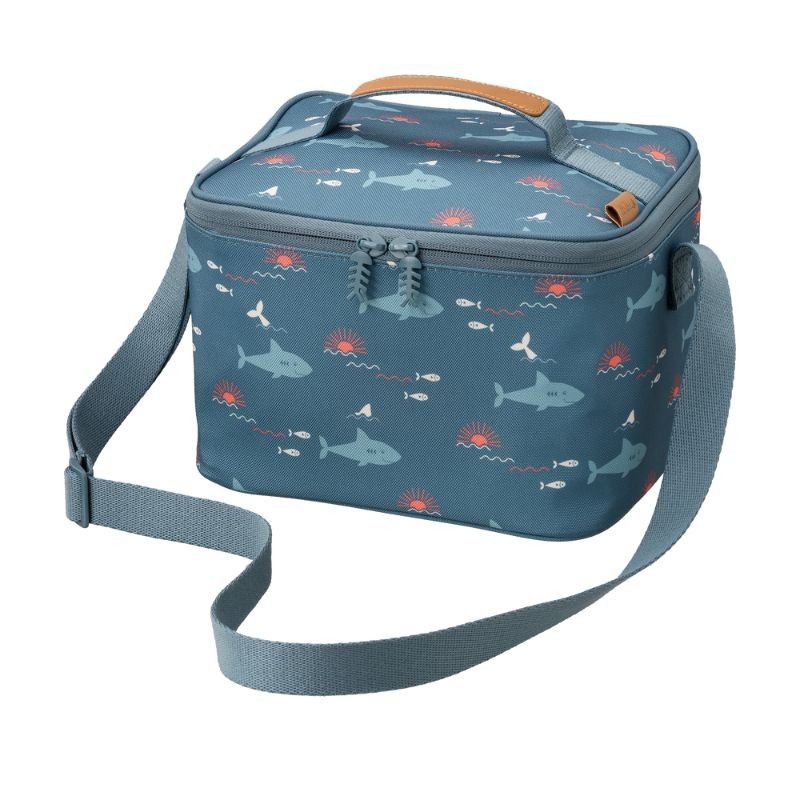 Kühltasche Haie gross blau