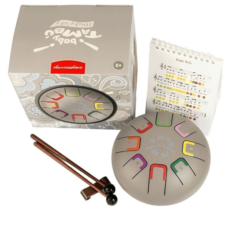 Zungentrommel Baby Tambu Smoky Loky grau