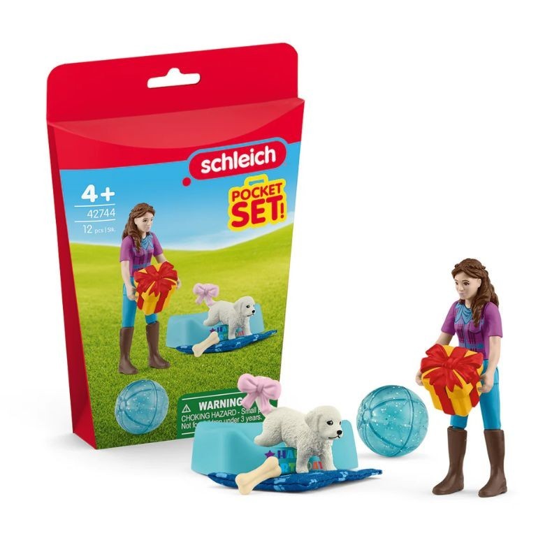 Schleich Horse Club Set Geburtstagsfeier mit Lisa