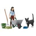 Schleich Horse Club Set Ausmist-und Pflegeset