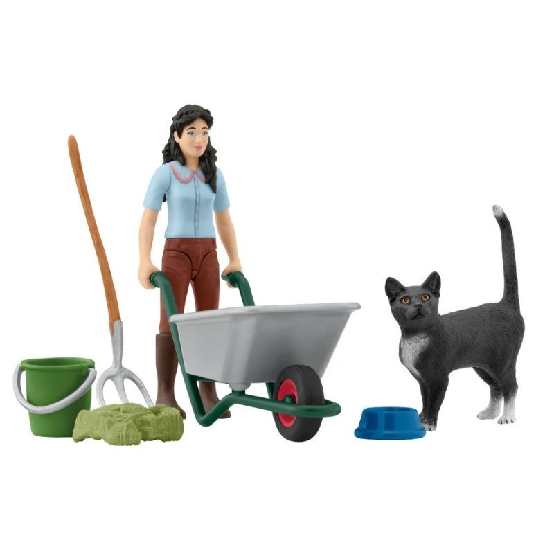Schleich Horse Club Set Ausmist-und Pflegeset