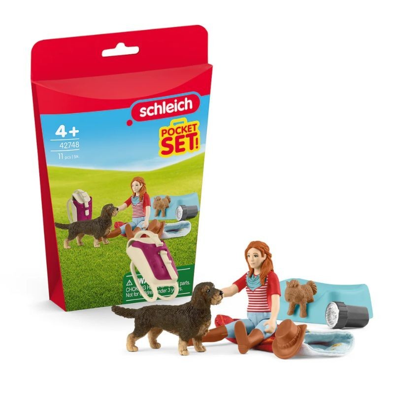 Schleich Horse Club Set Übernachtung mit Hannah