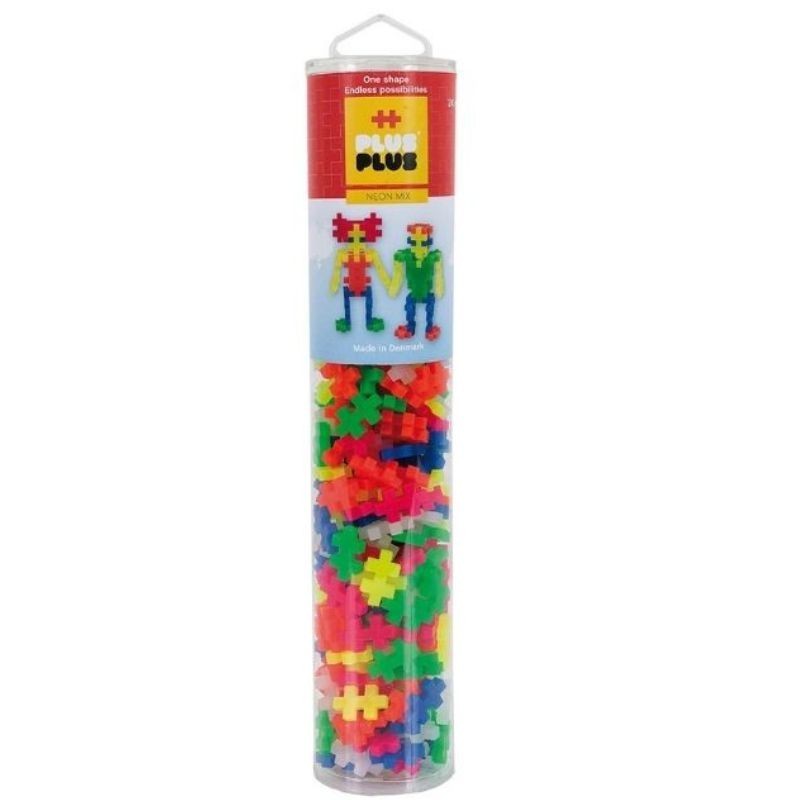 Plus-Plus 240 Bausteine Neon bunt