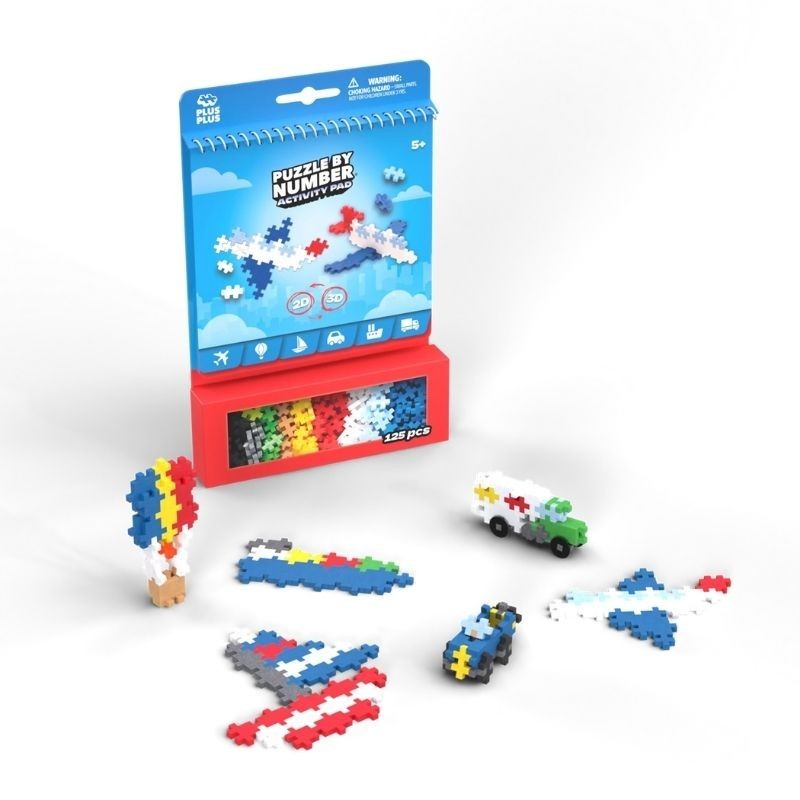 Plus-Plus Kreativ Bausteine Set Transport