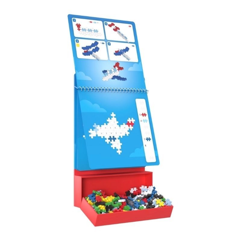 Plus-Plus Kreativ Bausteine Set Transport