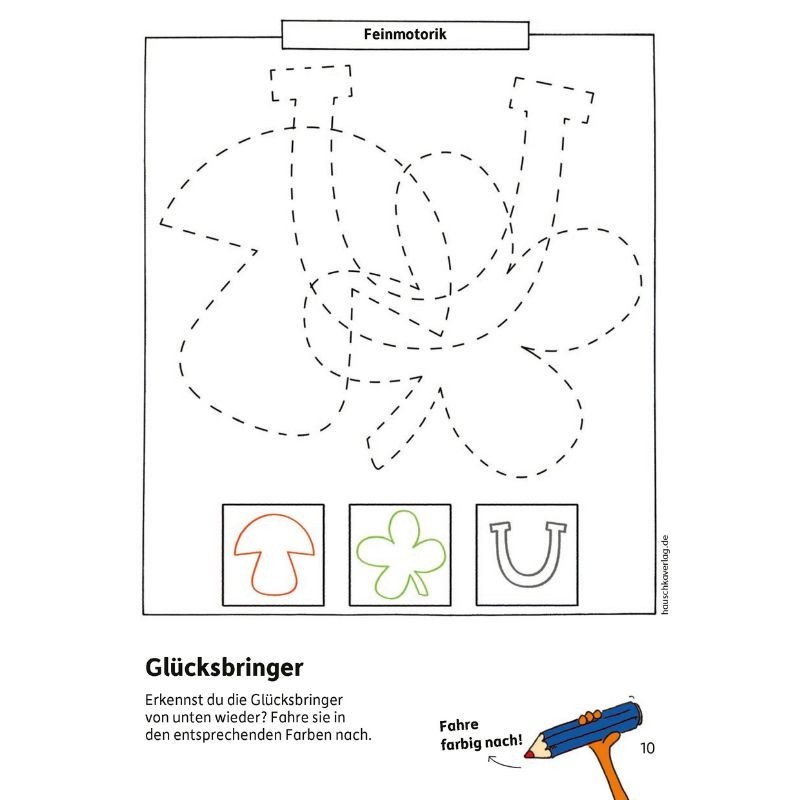 Kindergartenblock Rätselspass, Konzentration und Logik