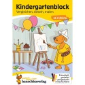 Kindergartenblock Vergleichen, rätseln und malen