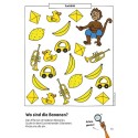 Kindergartenblock Vergleichen, rätseln und malen