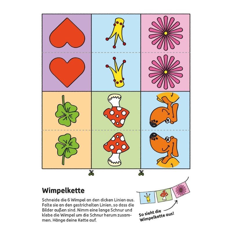 Kindergartenblock Schneiden, kleben, basteln
