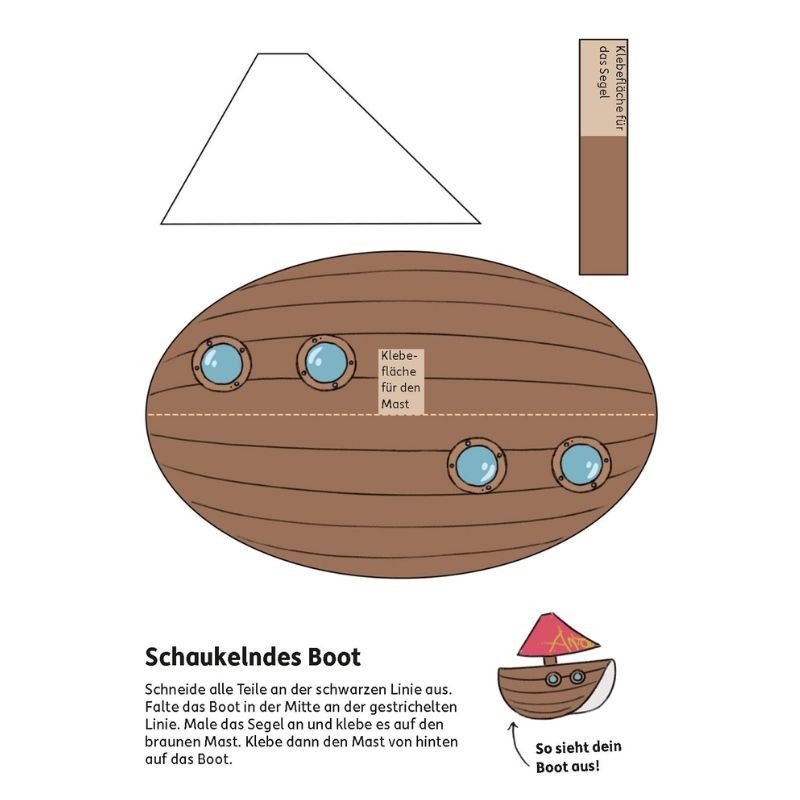 Kindergartenblock Schneiden, kleben, basteln