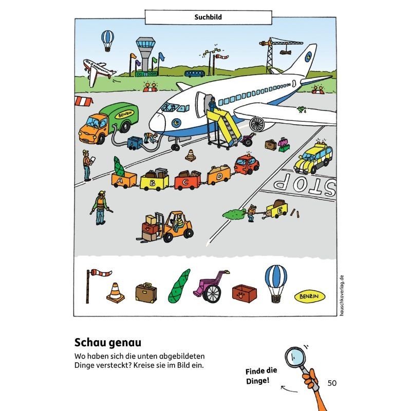 Kindergartenblock Verbinden, vergleichen, Fehler finden