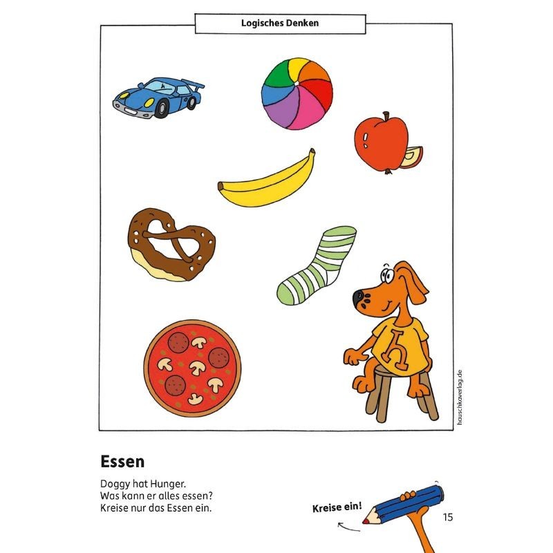 Kindergartenblock Meine ersten Rätsel und Denkspiele