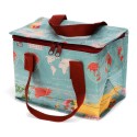 Isolierte Lunch Bag Kühltasche Weltkarte