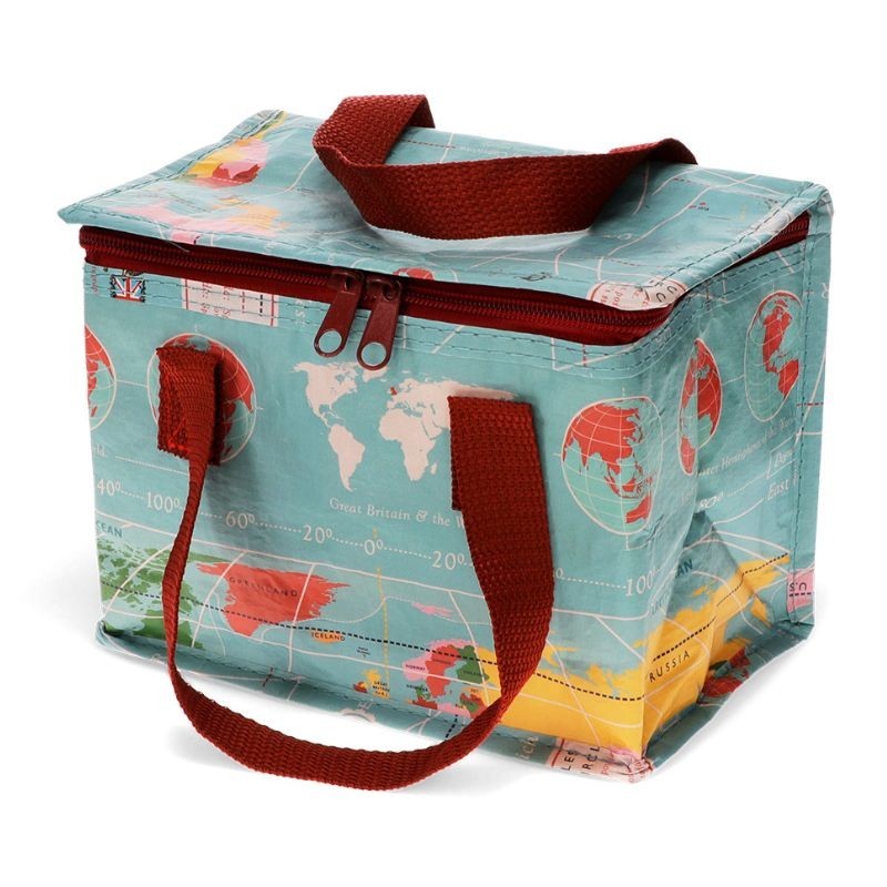 Isolierte Lunch Bag Kühltasche Weltkarte