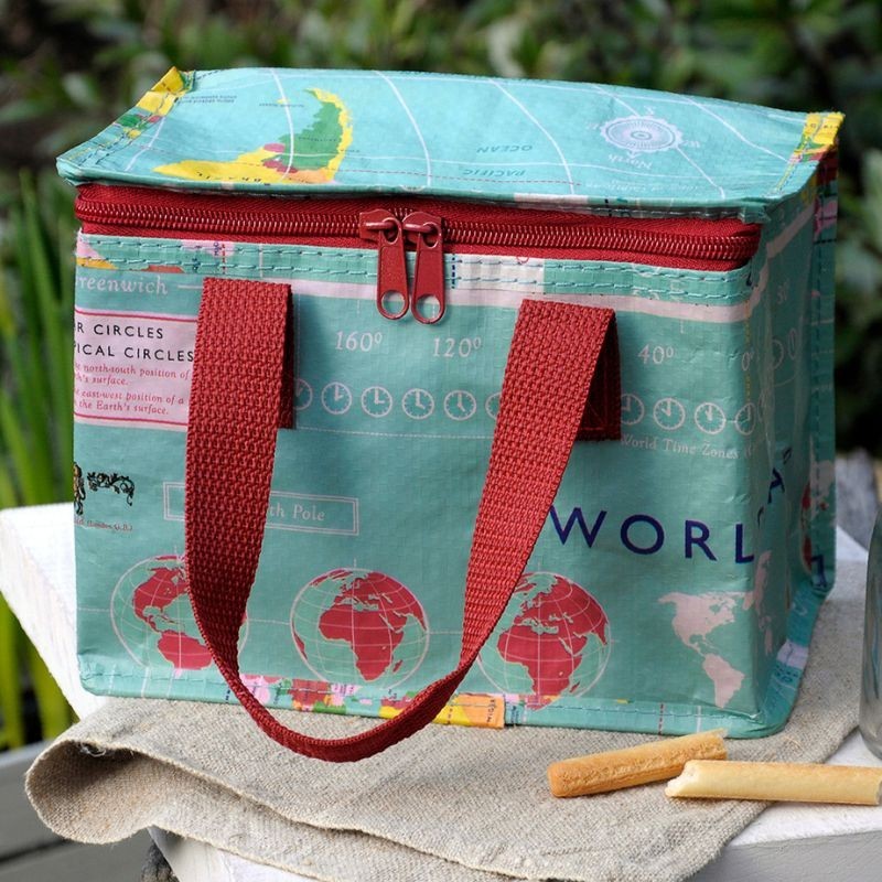 Isolierte Lunch Bag Kühltasche Weltkarte