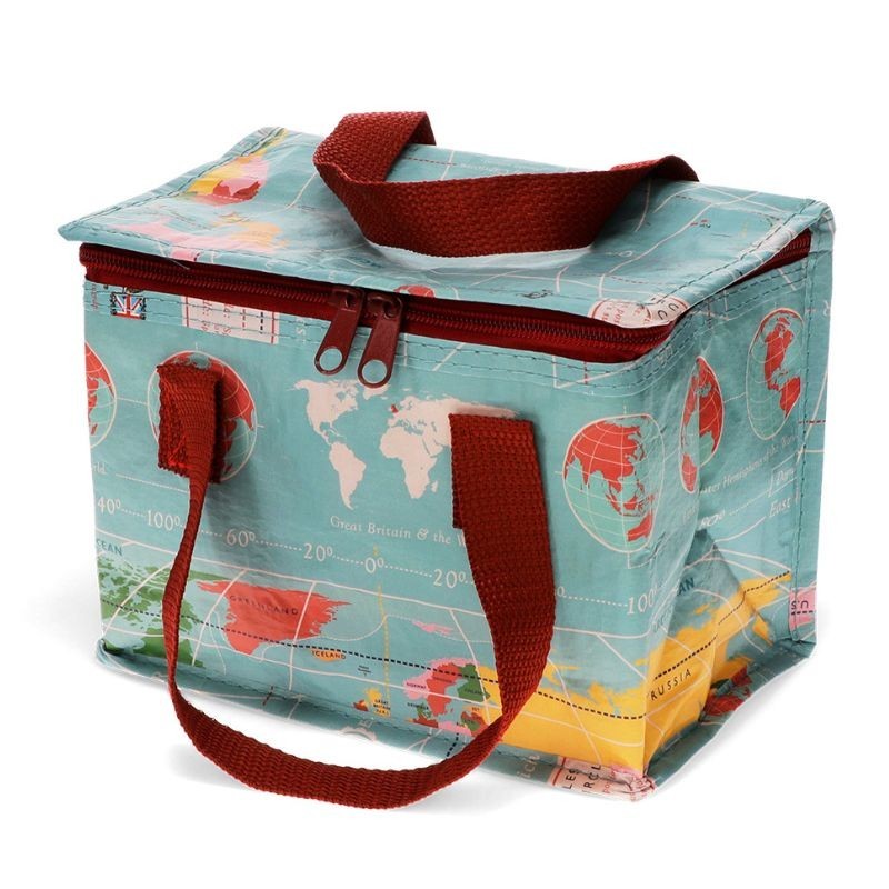Isolierte Lunch Bag Kühltasche Weltkarte