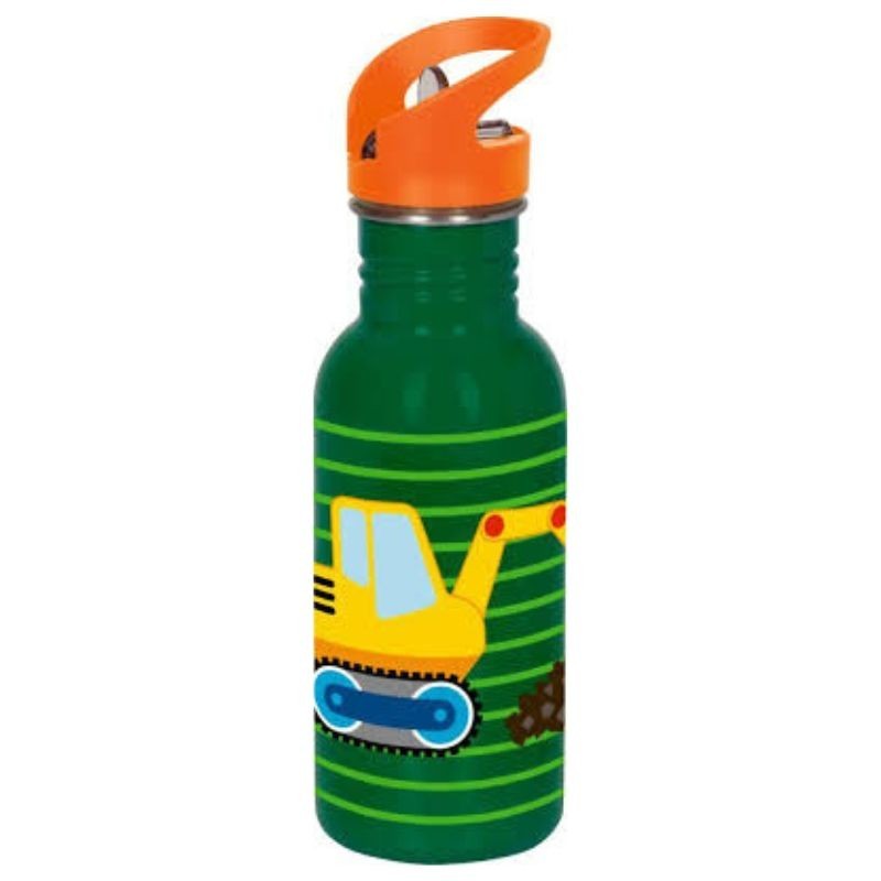 Trinkflasche Edelstahl Bagger