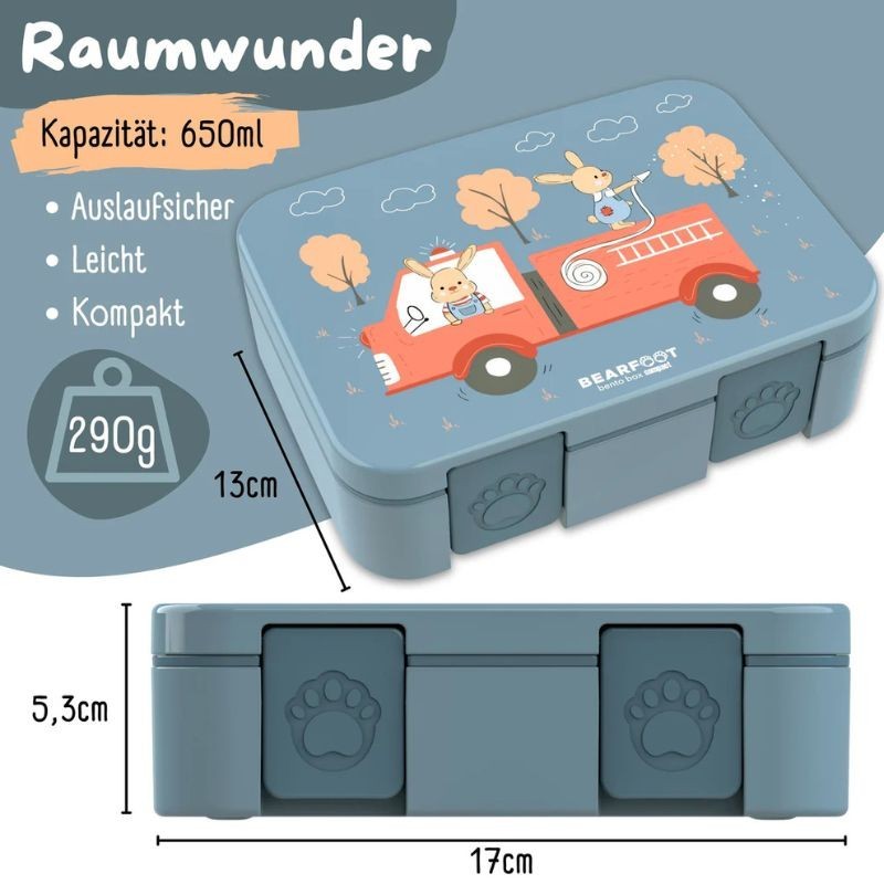 Znünibox Bearfoot Compact Feuerwehr