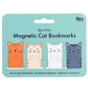 Magnetlesezeichen Katzen