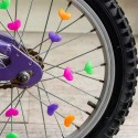 Velospeichen Clips Herzen