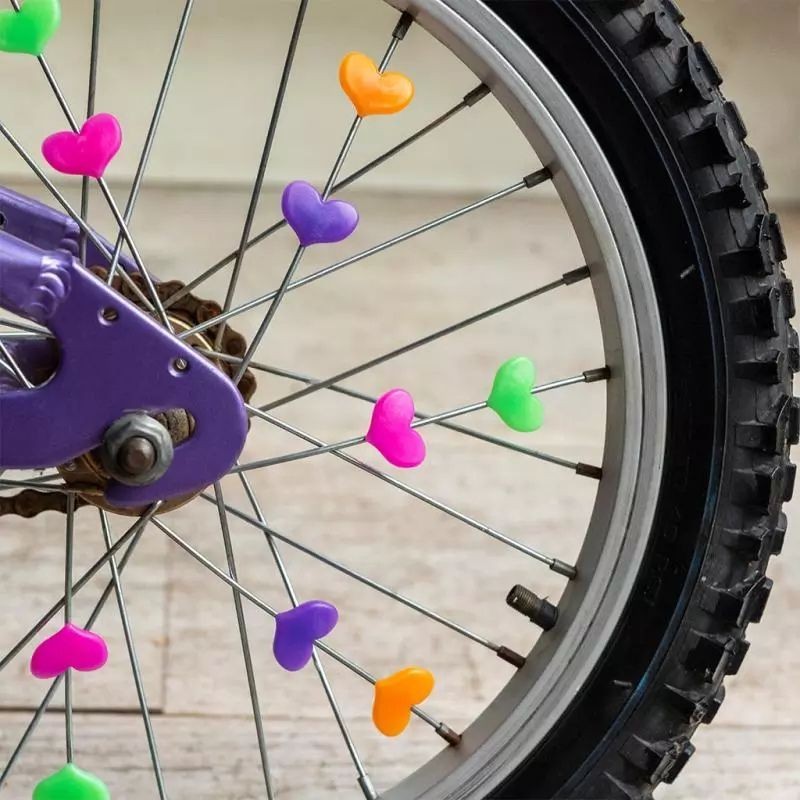 Velospeichen Clips Herzen