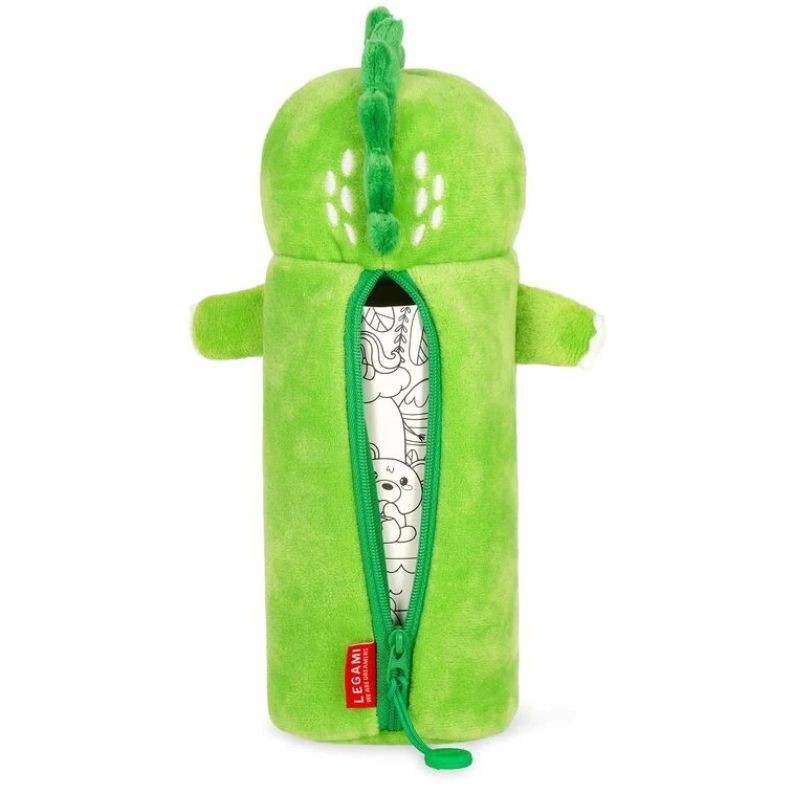 Legami Etui Federmäppchen Dino Plüsch