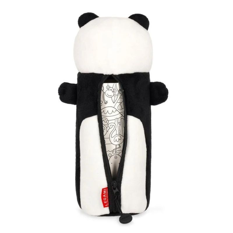 Legami Etui Federmäppchen Panda Plüsch