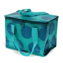 Isolierte Lunch Bag Kühltasche blau türkis