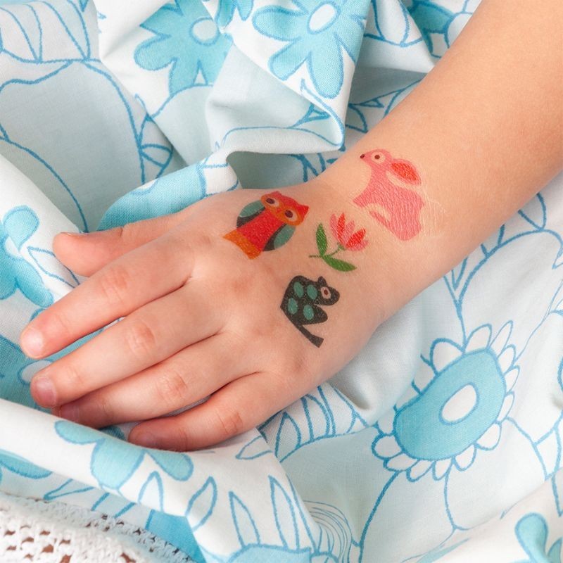 Kindertattoo Set Waldtiere