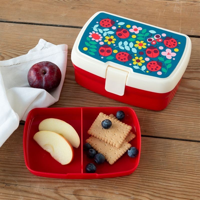 Znünibox Marienkäfer mit herausnehmbaren Fach