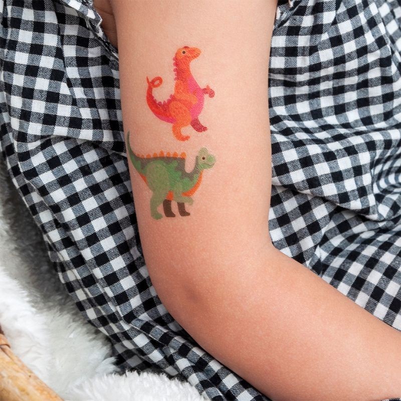 Kindertattoo Set Dinosaurier
