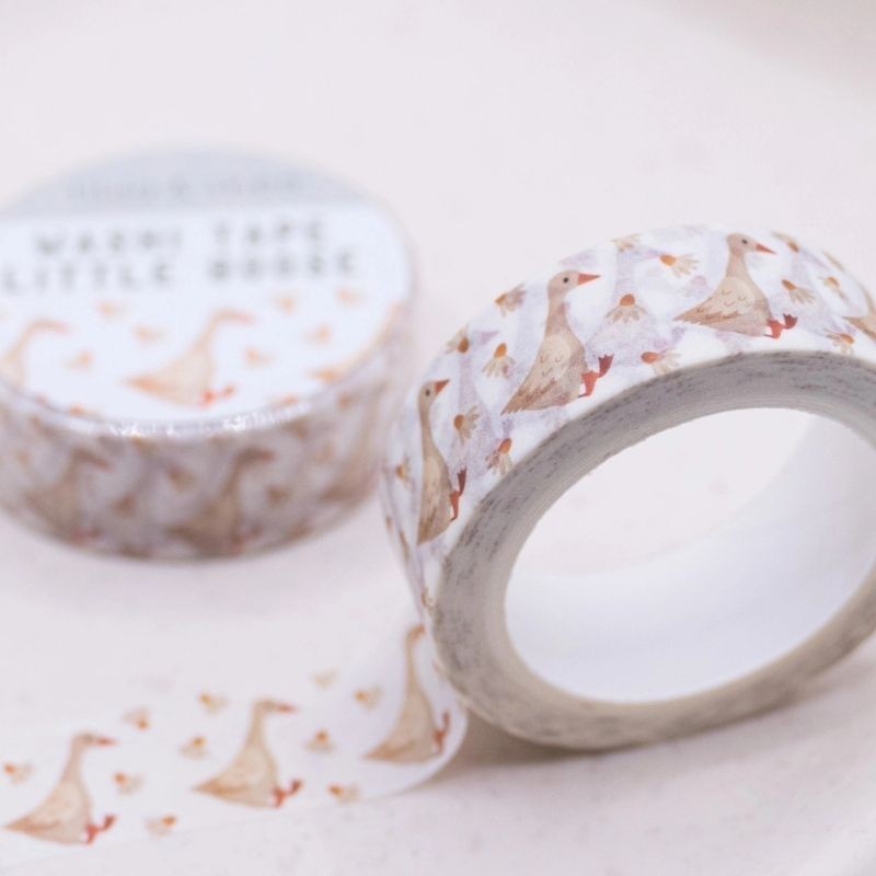 Washi Tape Gänse