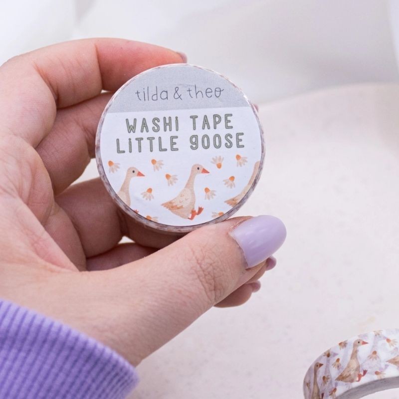 Washi Tape Gänse
