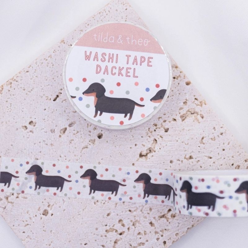 Washi Tape Dackel