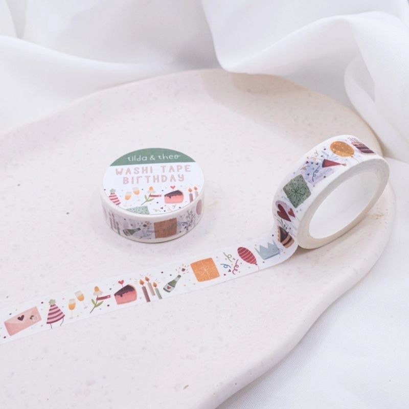 Washi Tape Geburtstag