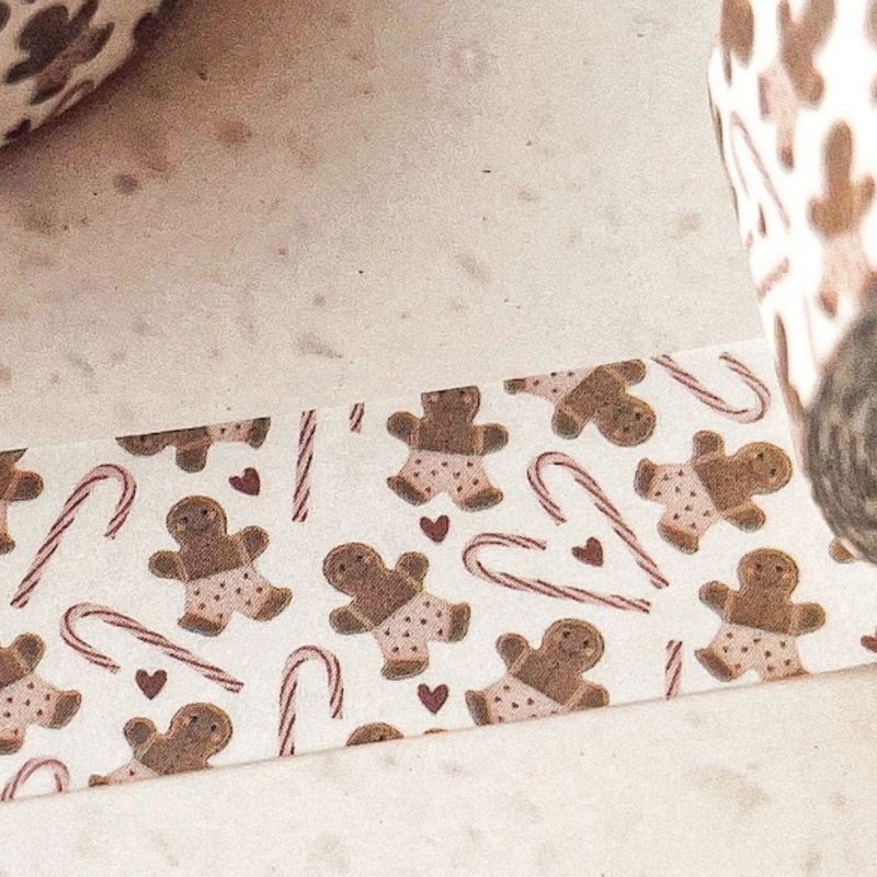 Washi Tape Lebkuchen Weihnachten