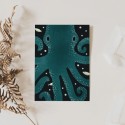 Postkarte Oktopus