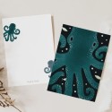 Postkarte Oktopus