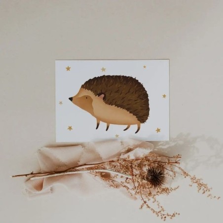 Postkarte Igel