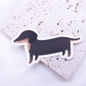 Vinyl Sticker Dackel wasserfest