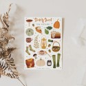 Stickerbogen Herbst Hygge