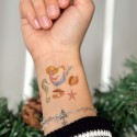Kindertattoo Meerjungfrau 5er Set