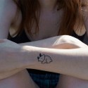 Kindertattoo Triceratops 5er Set