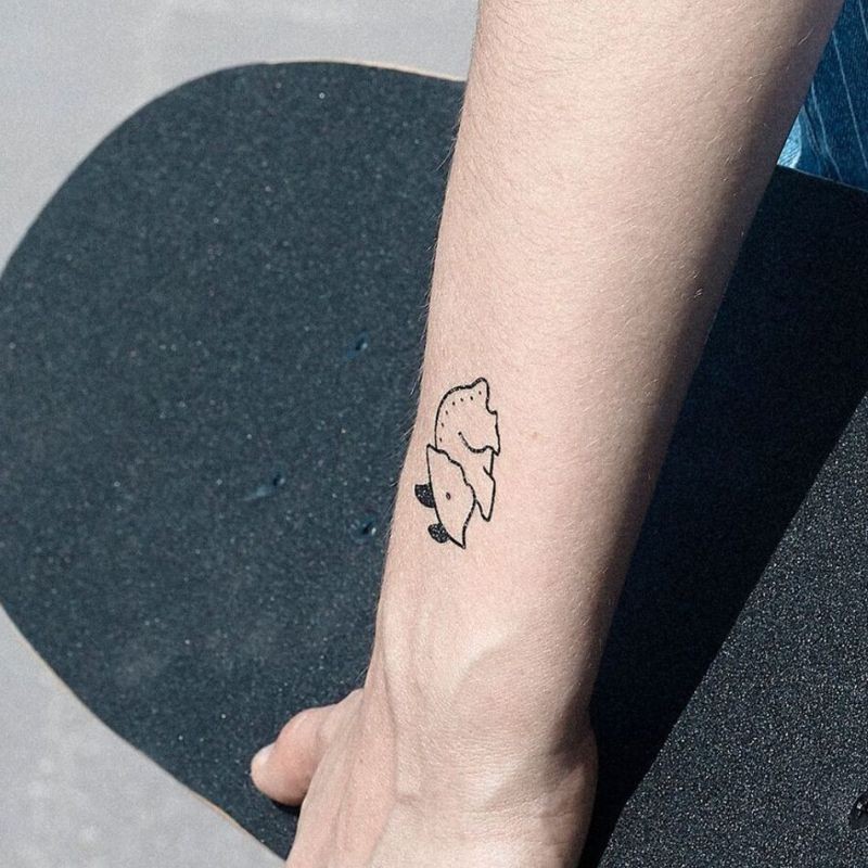 Kindertattoo Triceratops 5er Set
