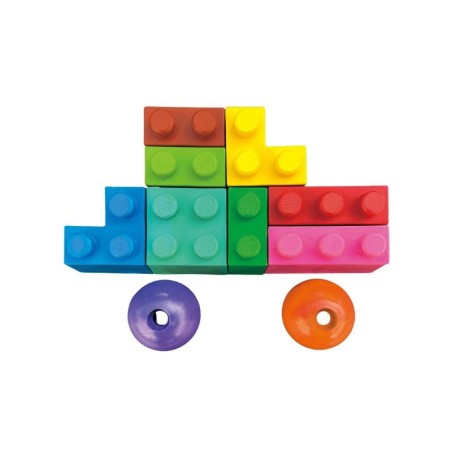 Block Wachsmalstifte Auto